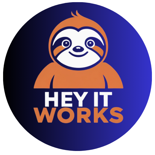 Hey It Works Logo
